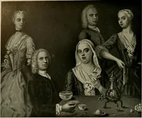 An illustration from Deutsches barock und rokoko : herausgegeben im anschluss an die Jahrhundert-ausstellung deutscher kunst 1650-1800, Darmstadt, 1914 (1914)