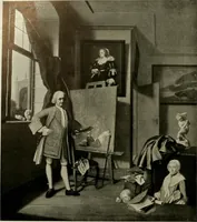 An illustration from Deutsches barock und rokoko : herausgegeben im anschluss an die Jahrhundert-ausstellung deutscher kunst 1650-1800, Darmstadt, 1914 (1914)