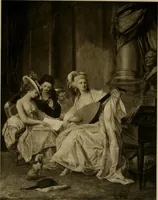 An illustration from Deutsches barock und rokoko : herausgegeben im anschluss an die Jahrhundert-ausstellung deutscher kunst 1650-1800, Darmstadt, 1914 (1914)