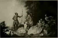 An illustration from Deutsches barock und rokoko : herausgegeben im anschluss an die Jahrhundert-ausstellung deutscher kunst 1650-1800, Darmstadt, 1914 (1914)