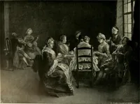 An illustration from Deutsches barock und rokoko : herausgegeben im anschluss an die Jahrhundert-ausstellung deutscher kunst 1650-1800, Darmstadt, 1914 (1914)