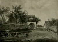 An illustration from Deutsches barock und rokoko : herausgegeben im anschluss an die Jahrhundert-ausstellung deutscher kunst 1650-1800, Darmstadt, 1914 (1914)