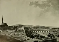 An illustration from Deutsches barock und rokoko : herausgegeben im anschluss an die Jahrhundert-ausstellung deutscher kunst 1650-1800, Darmstadt, 1914 (1914)