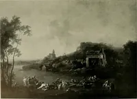 An illustration from Deutsches barock und rokoko : herausgegeben im anschluss an die Jahrhundert-ausstellung deutscher kunst 1650-1800, Darmstadt, 1914 (1914)