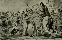 An illustration from Deutsches barock und rokoko : herausgegeben im anschluss an die Jahrhundert-ausstellung deutscher kunst 1650-1800, Darmstadt, 1914 (1914)