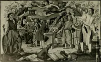 An illustration from Deutsches barock und rokoko : herausgegeben im anschluss an die Jahrhundert-ausstellung deutscher kunst 1650-1800, Darmstadt, 1914 (1914)