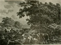 An illustration from Deutsches barock und rokoko : herausgegeben im anschluss an die Jahrhundert-ausstellung deutscher kunst 1650-1800, Darmstadt, 1914 (1914)
