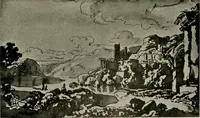 An illustration from Deutsches barock und rokoko : herausgegeben im anschluss an die Jahrhundert-ausstellung deutscher kunst 1650-1800, Darmstadt, 1914 (1914)