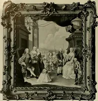 An illustration from Deutsches barock und rokoko : herausgegeben im anschluss an die Jahrhundert-ausstellung deutscher kunst 1650-1800, Darmstadt, 1914 (1914)