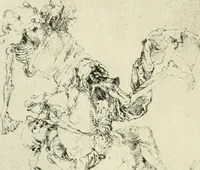 Picture 42 of 112 from Deutsche Zeichner von der Gotik bis zum Rokoko (1921), leaf 103