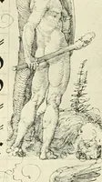 Picture 47 of 112 from Deutsche Zeichner von der Gotik bis zum Rokoko (1921), leaf 105