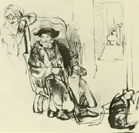 Picture 103 of 112 from Deutsche Zeichner von der Gotik bis zum Rokoko (1921), leaf 161