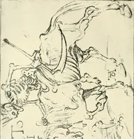 Picture 35 of 112 from Deutsche Zeichner von der Gotik bis zum Rokoko (1921), leaf 95