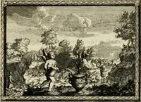 Picture 9 of 36 from De veldgezangen van Thyrsis : gesierd met toegepaste zinneminnebeelden (1702), leaf 26