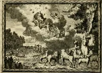 An illustration from De veldgezangen van Thyrsis : gesierd met toegepaste zinneminnebeelden (1702)