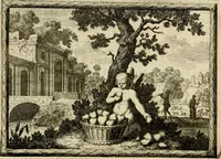 An illustration from De veldgezangen van Thyrsis : gesierd met toegepaste zinneminnebeelden (1702)