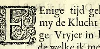An illustration from De verliefde Lubbert : kluchtspel, vertoont op de Amsterdamsche schouwburg (1678)