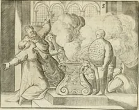 Picture 72 of 80 from De vernieuwde gulden winckel der kunstliebende Nederlanders : waer in den mensche door poëtische, historische en morale leeringen, vertoont wort, hoedanigh hy zijn leven, handel ende wandel, zedighlijck, eerbaerlijck en vermakelijck sal overbrengen : hier is by ghevoeght het tweede deel, waer in 't vvelvaren der vereenighde Nederlanden, en de droeve vvtvaert van Henricus de Grote, coningh van Vranckrijck en Navarre, &c. : nessens andere stichtelijcke dinghen, den konst-beminders worden voor oogen ghestelt (1622), leaf 149