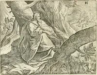 Picture 33 of 80 from De vernieuwde gulden winckel der kunstliebende Nederlanders : waer in den mensche door poëtische, historische en morale leeringen, vertoont wort, hoedanigh hy zijn leven, handel ende wandel, zedighlijck, eerbaerlijck en vermakelijck sal overbrengen : hier is by ghevoeght het tweede deel, waer in 't vvelvaren der vereenighde Nederlanden, en de droeve vvtvaert van Henricus de Grote, coningh van Vranckrijck en Navarre, &c. : nessens andere stichtelijcke dinghen, den konst-beminders worden voor oogen ghestelt (1622), leaf 69