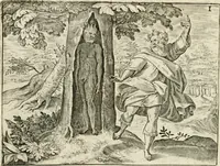 Picture 37 of 80 from De vernieuwde gulden winckel der kunstliebende Nederlanders : waer in den mensche door poëtische, historische en morale leeringen, vertoont wort, hoedanigh hy zijn leven, handel ende wandel, zedighlijck, eerbaerlijck en vermakelijck sal overbrengen : hier is by ghevoeght het tweede deel, waer in 't vvelvaren der vereenighde Nederlanden, en de droeve vvtvaert van Henricus de Grote, coningh van Vranckrijck en Navarre, &c. : nessens andere stichtelijcke dinghen, den konst-beminders worden voor oogen ghestelt (1622), leaf 77