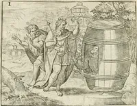 Picture 38 of 80 from De vernieuwde gulden winckel der kunstliebende Nederlanders : waer in den mensche door poëtische, historische en morale leeringen, vertoont wort, hoedanigh hy zijn leven, handel ende wandel, zedighlijck, eerbaerlijck en vermakelijck sal overbrengen : hier is by ghevoeght het tweede deel, waer in 't vvelvaren der vereenighde Nederlanden, en de droeve vvtvaert van Henricus de Grote, coningh van Vranckrijck en Navarre, &c. : nessens andere stichtelijcke dinghen, den konst-beminders worden voor oogen ghestelt (1622), leaf 79