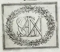 Picture 1 of 23 from De veterum acclamationibus et plausu libri septem Francisci Bernardini Ferrarii .. (1627), leaf 5