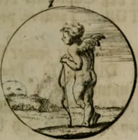 An illustration from Devises et emblemes anciennes & modernes, tirées des plus celebres auteurs, oder, Emblematische Gemüths-Vergnügung : bey Betrachtung siben hundert und funffzehen der curieusesten und ergötzlichen Sinn-Bildern, mit ihren zuständigen teutsch-lateinisch-französisch- und italianischen Beyschrifften (1695)