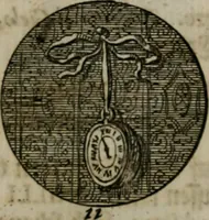 An illustration from Devises et emblemes anciennes & modernes, tirées des plus celebres auteurs, oder, Emblematische Gemüths-Vergnügung : bey Betrachtung siben hundert und funffzehen der curieusesten und ergötzlichen Sinn-Bildern, mit ihren zuständigen teutsch-lateinisch-französisch- und italianischen Beyschrifften (1695)
