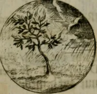 An illustration from Devises et emblemes anciennes & modernes, tirées des plus celebres auteurs, oder, Emblematische Gemüths-Vergnügung : bey Betrachtung siben hundert und funffzehen der curieusesten und ergötzlichen Sinn-Bildern, mit ihren zuständigen teutsch-lateinisch-französisch- und italianischen Beyschrifften (1695)