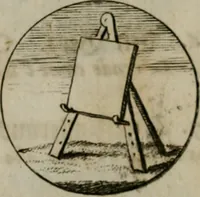 An illustration from Devises et emblemes anciennes & modernes, tirées des plus celebres auteurs, oder, Emblematische Gemüths-Vergnügung : bey Betrachtung siben hundert und funffzehen der curieusesten und ergötzlichen Sinn-Bildern, mit ihren zuständigen teutsch-lateinisch-französisch- und italianischen Beyschrifften (1695)