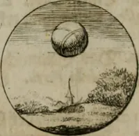 An illustration from Devises et emblemes anciennes & modernes, tirées des plus celebres auteurs, oder, Emblematische Gemüths-Vergnügung : bey Betrachtung siben hundert und funffzehen der curieusesten und ergötzlichen Sinn-Bildern, mit ihren zuständigen teutsch-lateinisch-französisch- und italianischen Beyschrifften (1695)