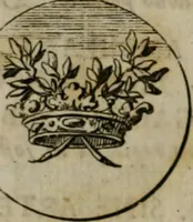 An illustration from Devises et emblemes anciennes & modernes, tirées des plus celebres auteurs, oder, Emblematische Gemüths-Vergnügung : bey Betrachtung siben hundert und funffzehen der curieusesten und ergötzlichen Sinn-Bildern, mit ihren zuständigen teutsch-lateinisch-französisch- und italianischen Beyschrifften (1695)