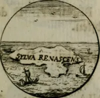 An illustration from Devises et emblemes anciennes & modernes, tirées des plus celebres auteurs, oder, Emblematische Gemüths-Vergnügung : bey Betrachtung siben hundert und funffzehen der curieusesten und ergötzlichen Sinn-Bildern, mit ihren zuständigen teutsch-lateinisch-französisch- und italianischen Beyschrifften (1695)