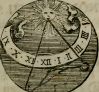An illustration from Devises et emblemes anciennes & modernes, tirées des plus celebres auteurs, oder, Emblematische Gemüths-Vergnügung : bey Betrachtung siben hundert und funffzehen der curieusesten und ergötzlichen Sinn-Bildern, mit ihren zuständigen teutsch-lateinisch-französisch- und italianischen Beyschrifften (1695)