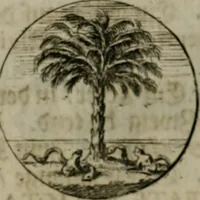An illustration from Devises et emblemes anciennes & modernes, tirées des plus celebres auteurs, oder, Emblematische Gemüths-Vergnügung : bey Betrachtung siben hundert und funffzehen der curieusesten und ergötzlichen Sinn-Bildern, mit ihren zuständigen teutsch-lateinisch-französisch- und italianischen Beyschrifften (1695)