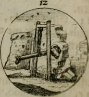 An illustration from Devises et emblemes anciennes & modernes, tirées des plus celebres auteurs, oder, Emblematische Gemüths-Vergnügung : bey Betrachtung siben hundert und funffzehen der curieusesten und ergötzlichen Sinn-Bildern, mit ihren zuständigen teutsch-lateinisch-französisch- und italianischen Beyschrifften (1695)