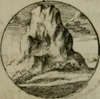 An illustration from Devises et emblemes anciennes & modernes, tirées des plus celebres auteurs, oder, Emblematische Gemüths-Vergnügung : bey Betrachtung siben hundert und funffzehen der curieusesten und ergötzlichen Sinn-Bildern, mit ihren zuständigen teutsch-lateinisch-französisch- und italianischen Beyschrifften (1695)