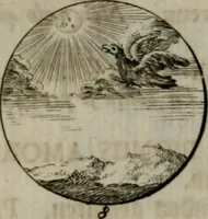 An illustration from Devises et emblemes anciennes & modernes, tirées des plus celebres auteurs, oder, Emblematische Gemüths-Vergnügung : bey Betrachtung siben hundert und funffzehen der curieusesten und ergötzlichen Sinn-Bildern, mit ihren zuständigen teutsch-lateinisch-französisch- und italianischen Beyschrifften (1695)