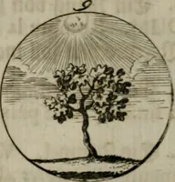 An illustration from Devises et emblemes anciennes & modernes, tirées des plus celebres auteurs, oder, Emblematische Gemüths-Vergnügung : bey Betrachtung siben hundert und funffzehen der curieusesten und ergötzlichen Sinn-Bildern, mit ihren zuständigen teutsch-lateinisch-französisch- und italianischen Beyschrifften (1695)