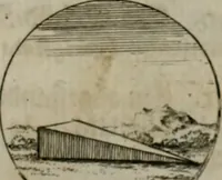 An illustration from Devises et emblemes anciennes & modernes, tirées des plus celebres auteurs, oder, Emblematische Gemüths-Vergnügung : bey Betrachtung siben hundert und funffzehen der curieusesten und ergötzlichen Sinn-Bildern, mit ihren zuständigen teutsch-lateinisch-französisch- und italianischen Beyschrifften (1695)