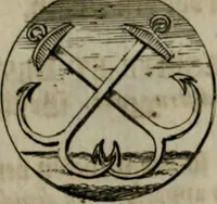 An illustration from Devises et emblemes anciennes & modernes, tirées des plus celebres auteurs, oder, Emblematische Gemüths-Vergnügung : bey Betrachtung siben hundert und funffzehen der curieusesten und ergötzlichen Sinn-Bildern, mit ihren zuständigen teutsch-lateinisch-französisch- und italianischen Beyschrifften (1695)