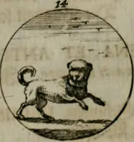 An illustration from Devises et emblemes anciennes & modernes, tirées des plus celebres auteurs, oder, Emblematische Gemüths-Vergnügung : bey Betrachtung siben hundert und funffzehen der curieusesten und ergötzlichen Sinn-Bildern, mit ihren zuständigen teutsch-lateinisch-französisch- und italianischen Beyschrifften (1695)