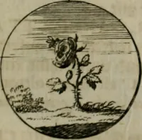 An illustration from Devises et emblemes anciennes & modernes, tirées des plus celebres auteurs, oder, Emblematische Gemüths-Vergnügung : bey Betrachtung siben hundert und funffzehen der curieusesten und ergötzlichen Sinn-Bildern, mit ihren zuständigen teutsch-lateinisch-französisch- und italianischen Beyschrifften (1695)