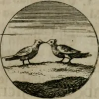 An illustration from Devises et emblemes anciennes & modernes, tirées des plus celebres auteurs, oder, Emblematische Gemüths-Vergnügung : bey Betrachtung siben hundert und funffzehen der curieusesten und ergötzlichen Sinn-Bildern, mit ihren zuständigen teutsch-lateinisch-französisch- und italianischen Beyschrifften (1695)
