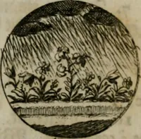 An illustration from Devises et emblemes anciennes & modernes, tirées des plus celebres auteurs, oder, Emblematische Gemüths-Vergnügung : bey Betrachtung siben hundert und funffzehen der curieusesten und ergötzlichen Sinn-Bildern, mit ihren zuständigen teutsch-lateinisch-französisch- und italianischen Beyschrifften (1695)