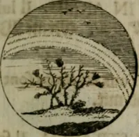 An illustration from Devises et emblemes anciennes & modernes, tirées des plus celebres auteurs, oder, Emblematische Gemüths-Vergnügung : bey Betrachtung siben hundert und funffzehen der curieusesten und ergötzlichen Sinn-Bildern, mit ihren zuständigen teutsch-lateinisch-französisch- und italianischen Beyschrifften (1695)