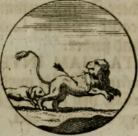 An illustration from Devises et emblemes anciennes & modernes, tirées des plus celebres auteurs, oder, Emblematische Gemüths-Vergnügung : bey Betrachtung siben hundert und funffzehen der curieusesten und ergötzlichen Sinn-Bildern, mit ihren zuständigen teutsch-lateinisch-französisch- und italianischen Beyschrifften (1695)