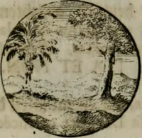 An illustration from Devises et emblemes anciennes & modernes, tirées des plus celebres auteurs, oder, Emblematische Gemüths-Vergnügung : bey Betrachtung siben hundert und funffzehen der curieusesten und ergötzlichen Sinn-Bildern, mit ihren zuständigen teutsch-lateinisch-französisch- und italianischen Beyschrifften (1695)