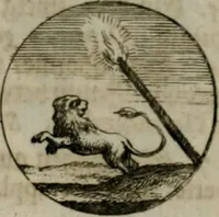 An illustration from Devises et emblemes anciennes & modernes, tirées des plus celebres auteurs, oder, Emblematische Gemüths-Vergnügung : bey Betrachtung siben hundert und funffzehen der curieusesten und ergötzlichen Sinn-Bildern, mit ihren zuständigen teutsch-lateinisch-französisch- und italianischen Beyschrifften (1695)