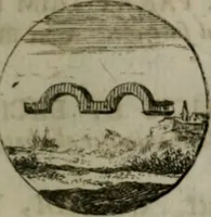 An illustration from Devises et emblemes anciennes & modernes, tirées des plus celebres auteurs, oder, Emblematische Gemüths-Vergnügung : bey Betrachtung siben hundert und funffzehen der curieusesten und ergötzlichen Sinn-Bildern, mit ihren zuständigen teutsch-lateinisch-französisch- und italianischen Beyschrifften (1695)